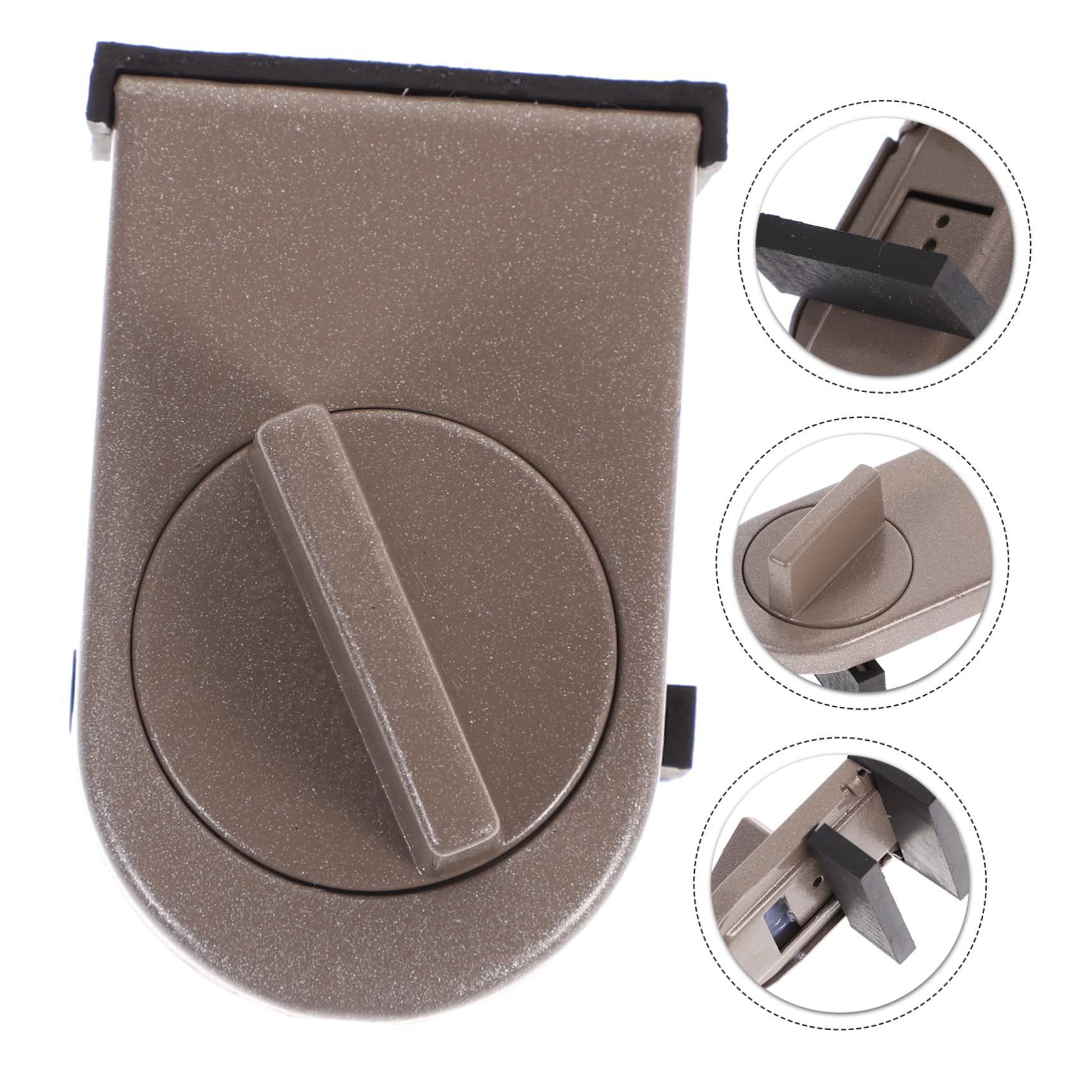 3 Pcs Black Window Lock & Door Limiting Device – Multi-Functional view 3