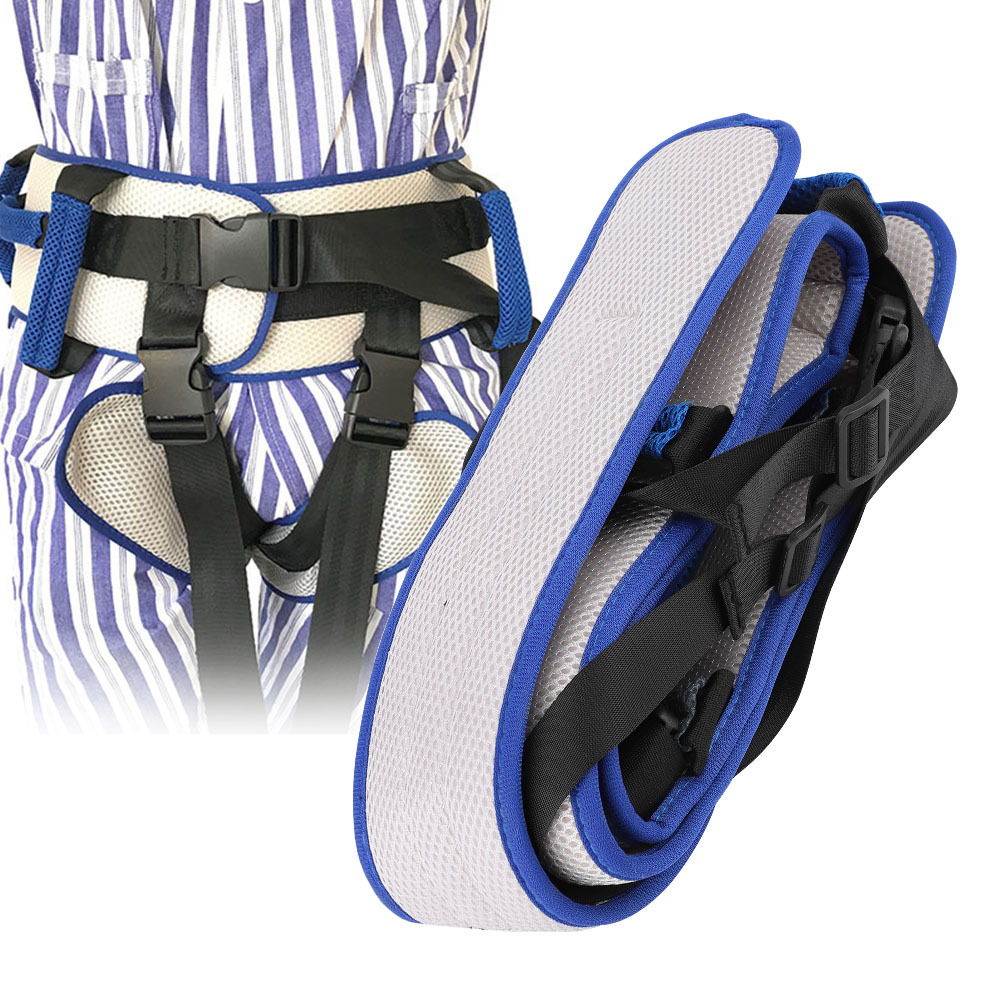 Size S Blue Rehabilitation Support Waist Belt – Gait Assistance & Transfer Aid