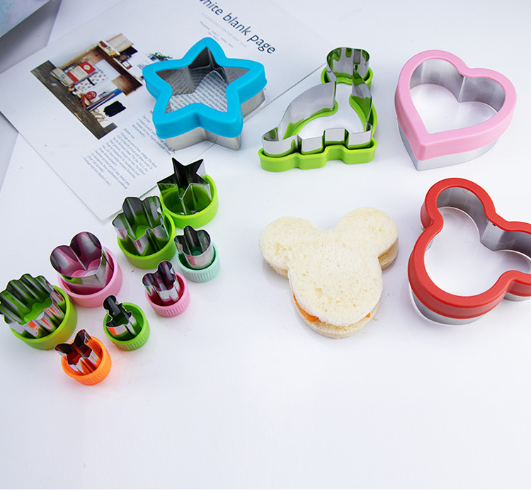 Stainless Steel Food Cutter Set – 12-Piece view 2