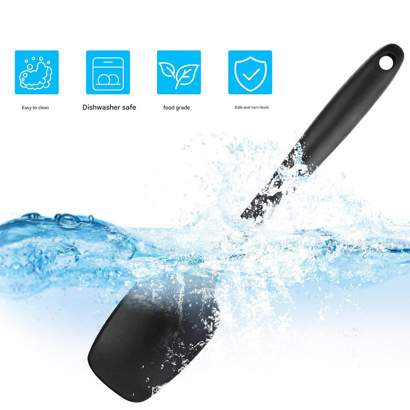 6-Piece Yellow Silicone Spatula Set – Heat-Resistant view 5