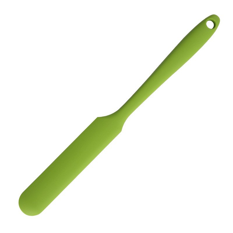 10-Pack Green Mini Silicone Spatulas – Flexible Baking Scrapers for Flour
