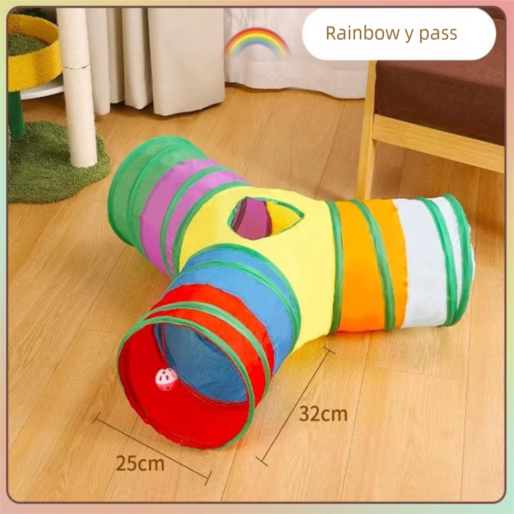 Cat Track Ball Toy – Wave-Shaped Wall Mount Puzzle for Indoor Cats