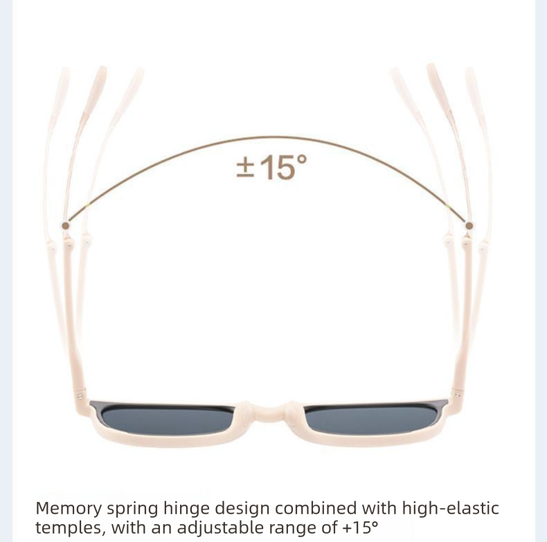 Agate Brown Foldable UV400 Sunglasses for Men and Women – Lightweight Driving view 3
