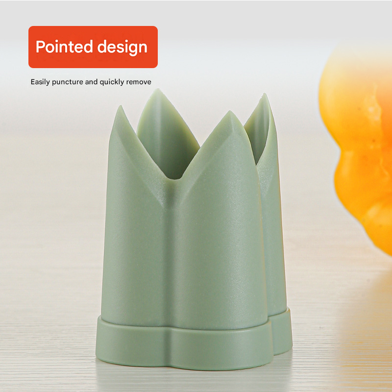 2-Pack ABS Vegetable Core Remover – White & Green view 6