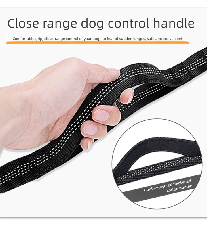 Pink Shock-Absorbing Running & Dog Walking Belt – Integrated Waist Pack with view 6
