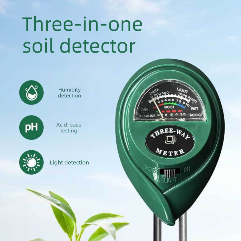 3-in-1 Soil Tester Meter for Moisture view 3