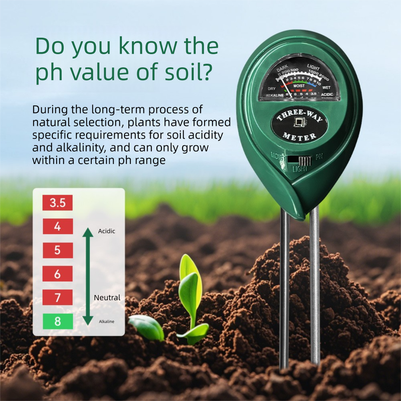 3-in-1 Soil Tester Meter for Moisture view 4