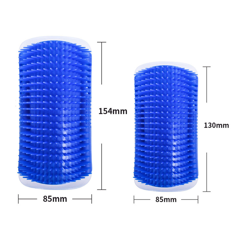Blue Cat Corner Grooming Brush Set