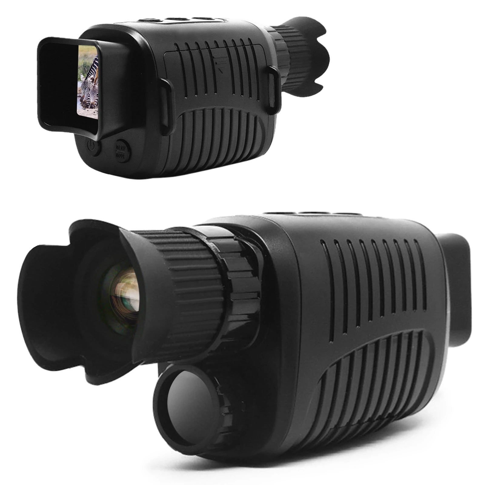 R7 Monocular Night Vision Device with 10x Digital Zoom 2.5K QHD Video