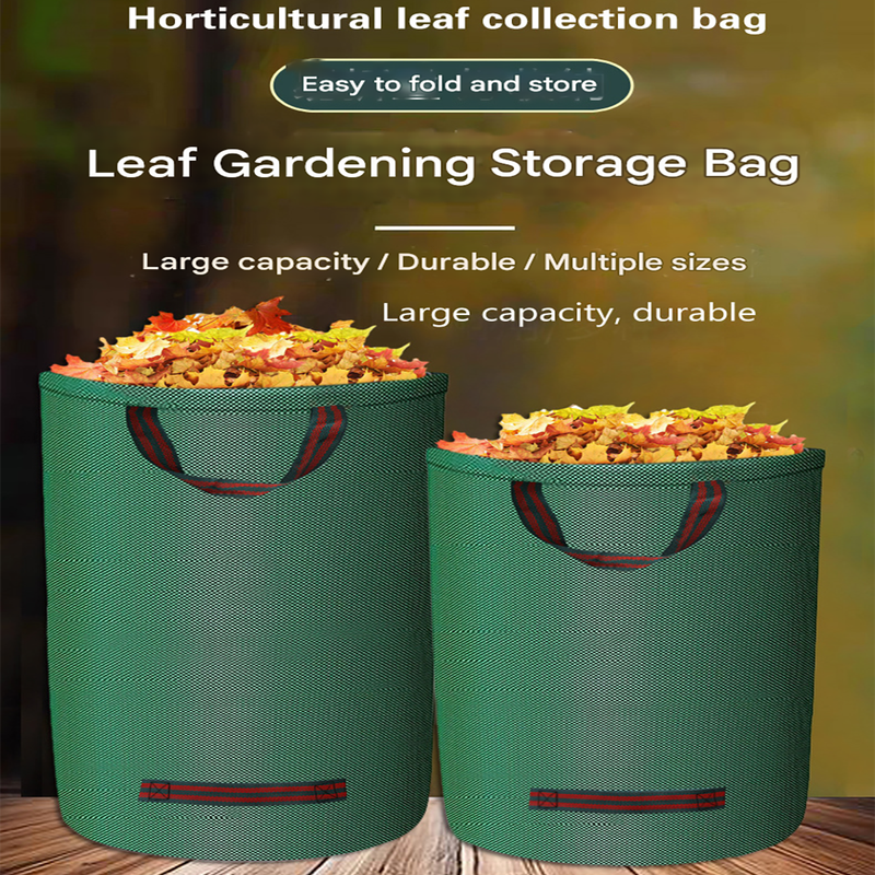 Heavy-Duty Pop-Up Garden Leaf Bag - Large Capacity PP Woven Collection Sack view 4
