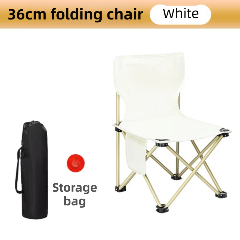 120CM Khaki Portable Folding Egg Roll Camping Table + 4-Pack 36CM Chairs with view 3