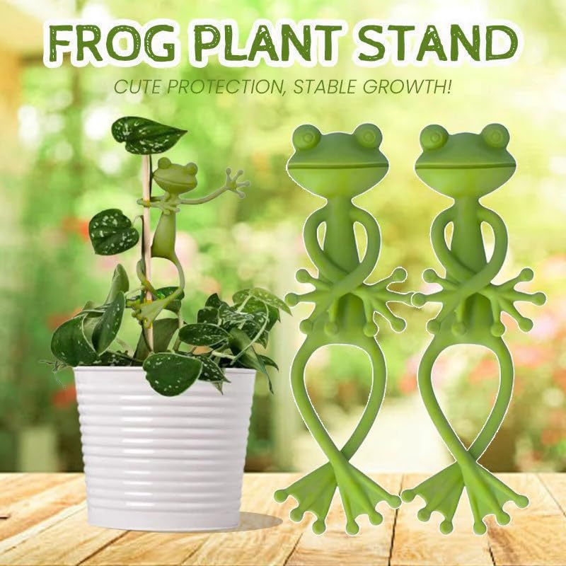 5-Pack Flexible Frog Plant Ties & Multifunctional Organizers - Reusable view 2