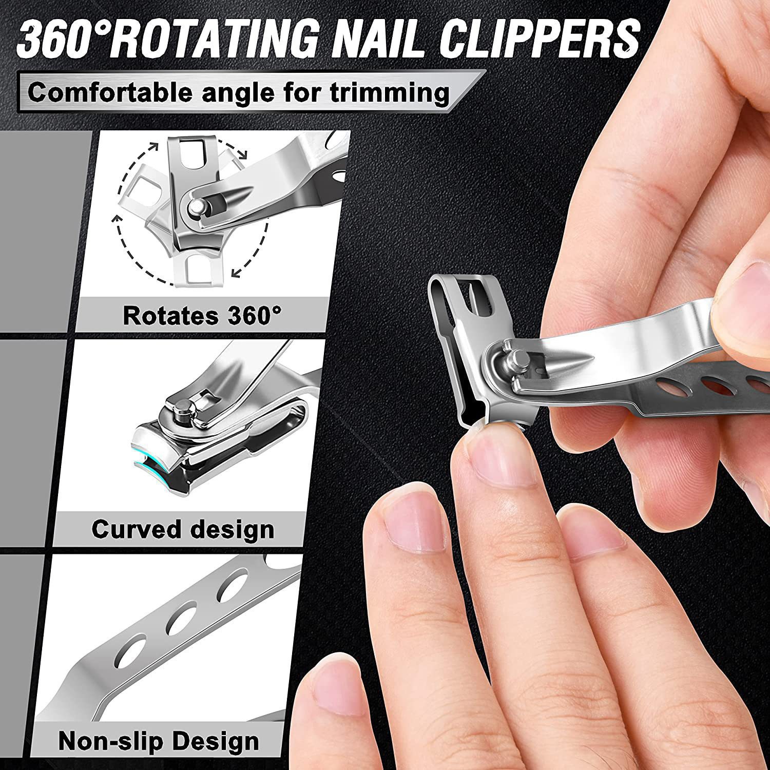 7-Piece Professional Ingrown Toenail Tool Kit - Stainless Steel Precision view 6