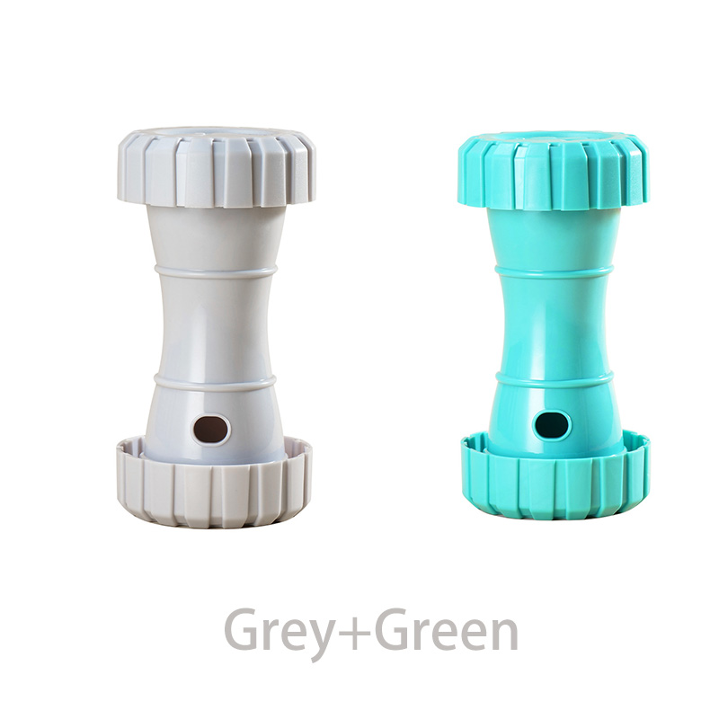 2 Pack（Grey+Green）: Cat and Dog Treat Dispenser Toy – Interactive