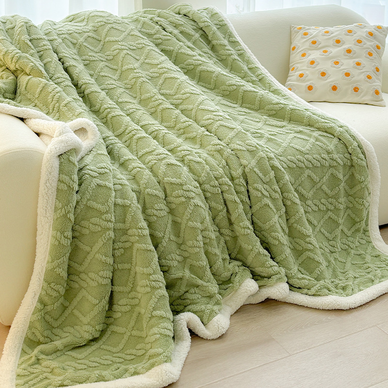 Green 180*200cm Double Blanket