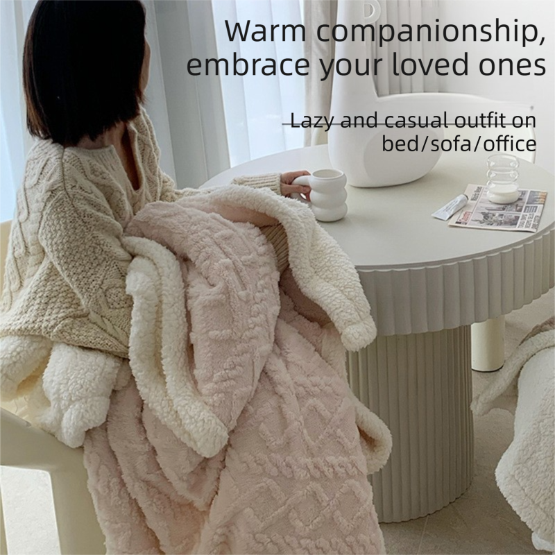Purple 180*200cm Double Blanket view 2