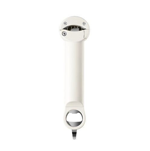 White Multi-Functional Adjustable Can and Bottle Opener - Heavy Duty Jar