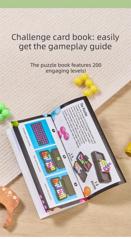 Black Rectangular Smart XO Puzzle — A portable logic game suitable view 6