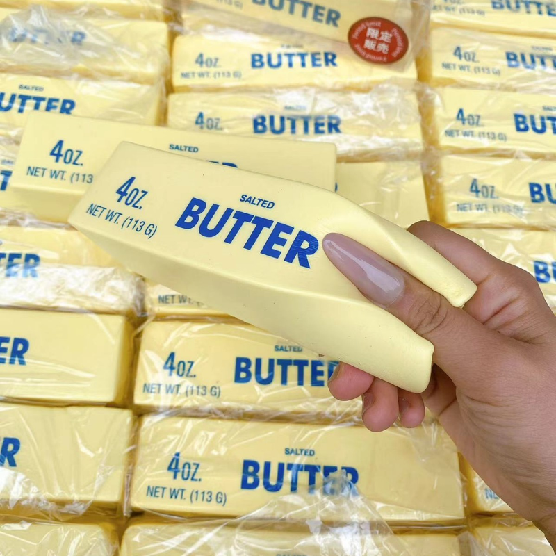 Super Soft Butter Stick Squishy Toy view 2