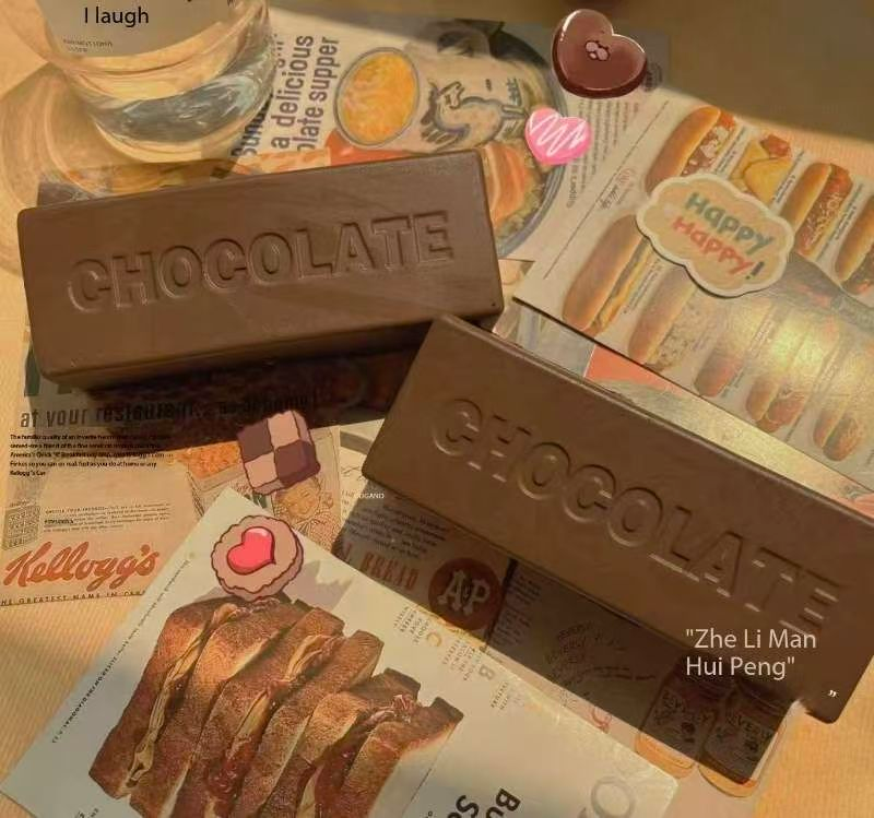 Chocolate Super Wet Soft Milk Bar Squishy Toy view 3