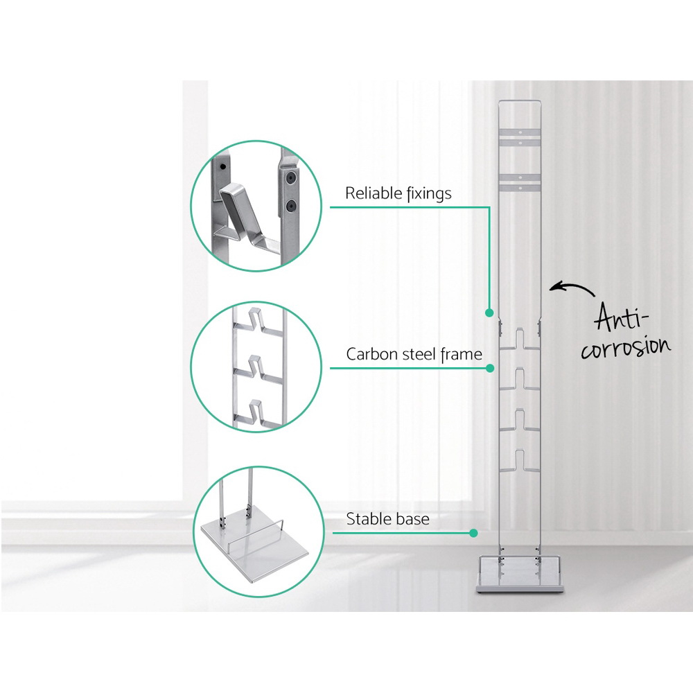 Artiss Freestanding Dyson Vacuum Cleaner Stand for V6 7 8 10 11 Silver view 4