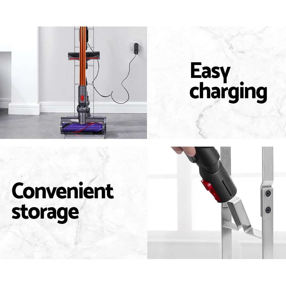 Artiss Freestanding Dyson Vacuum Cleaner Stand for V6 7 8 10 11 Silver view 5