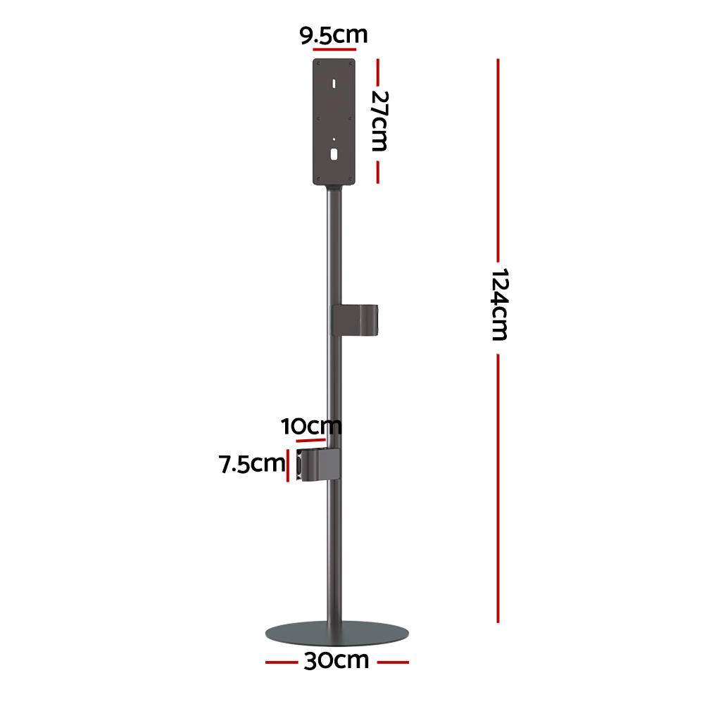 Artiss Freestanding Dyson Vacuum Cleaner Stand for V6 7 8 10 11 Grey view 2