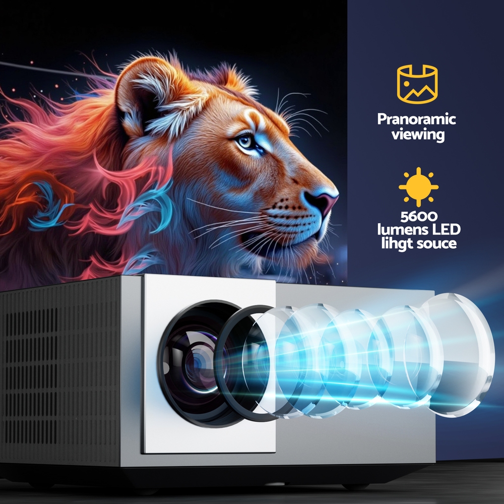 Devanti Video Project 4K 1080P Official Google TV 5G Wifi Home Cinema view 5