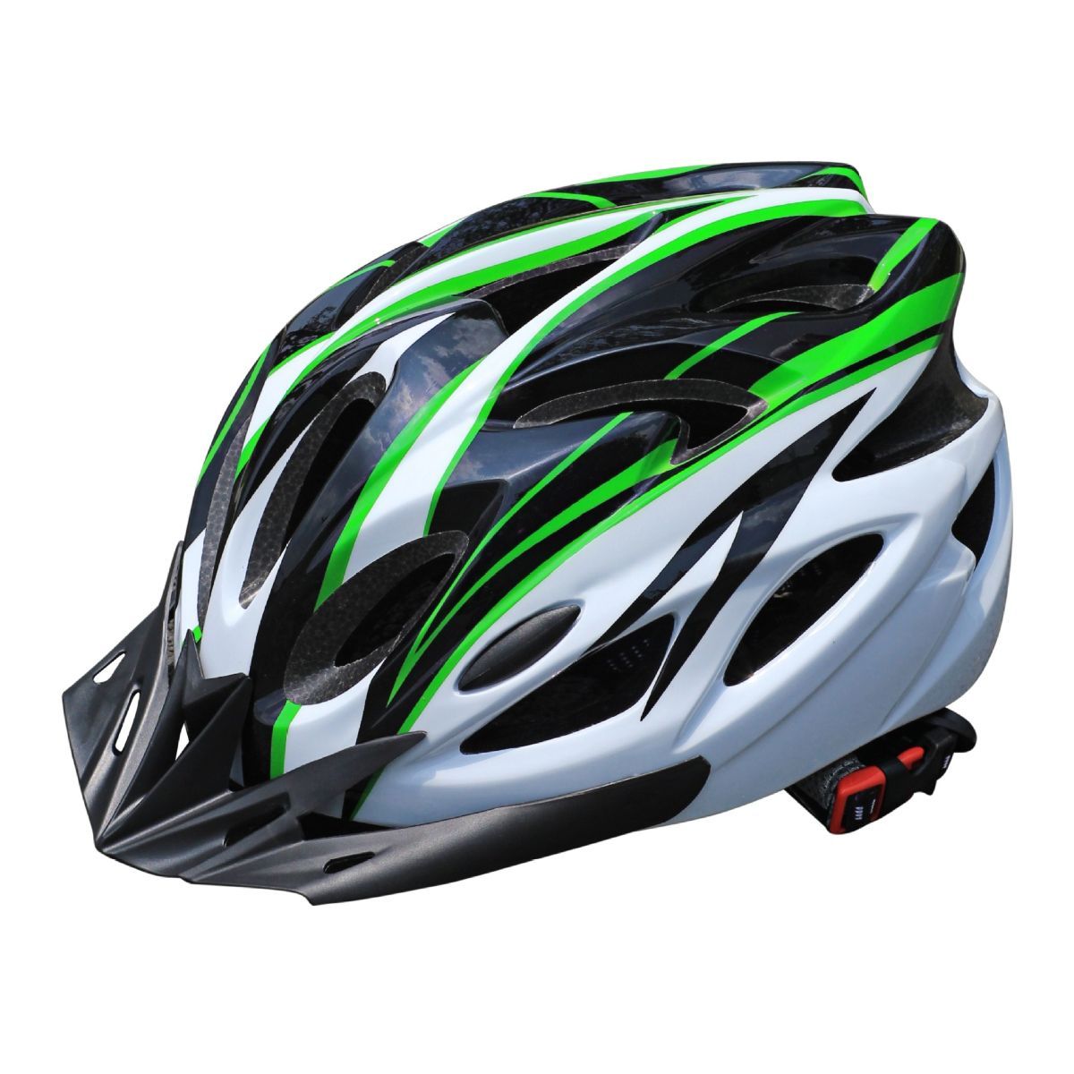 Mountain Bike Helmet Ultra-Breathable Cycling Helmet Integrated Helmet - Black view 6