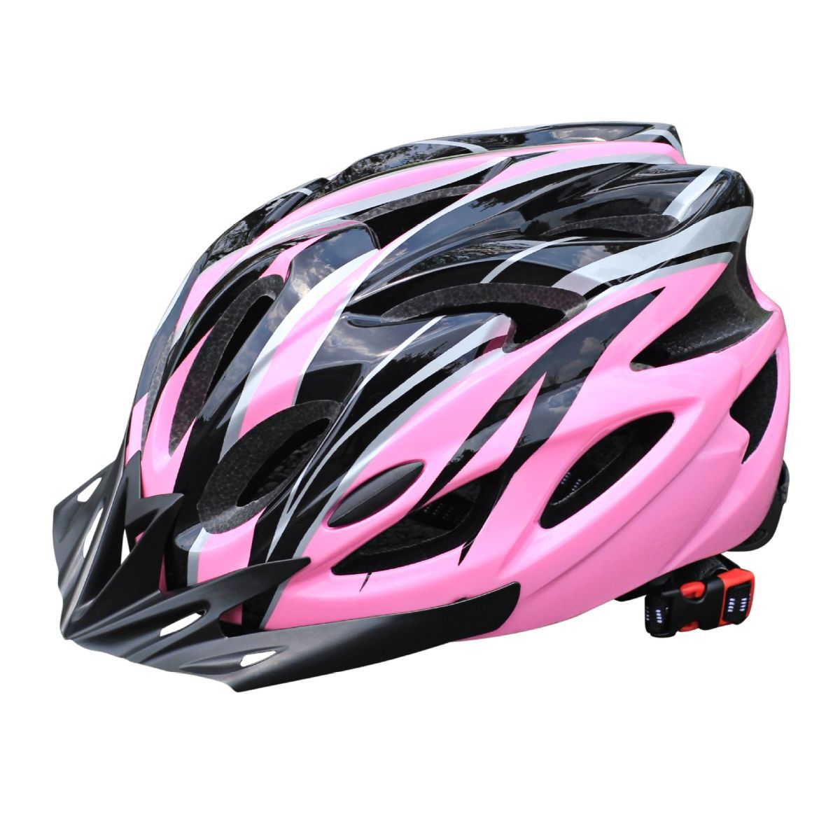 Mountain Bike Helmet Ultra-Breathable Cycling Helmet Integrated Helmet - Black view 8