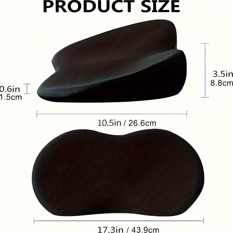 car armrest cushion, armrest pad, driving comfort accessory, car seat cushion view 2