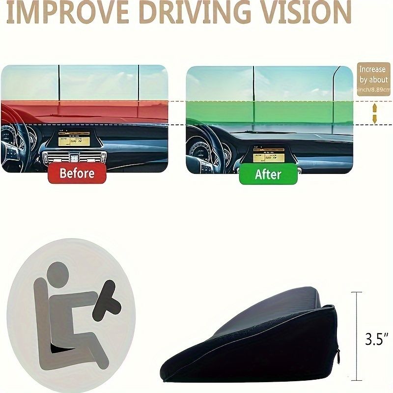 car armrest cushion, armrest pad, driving comfort accessory, car seat cushion view 3