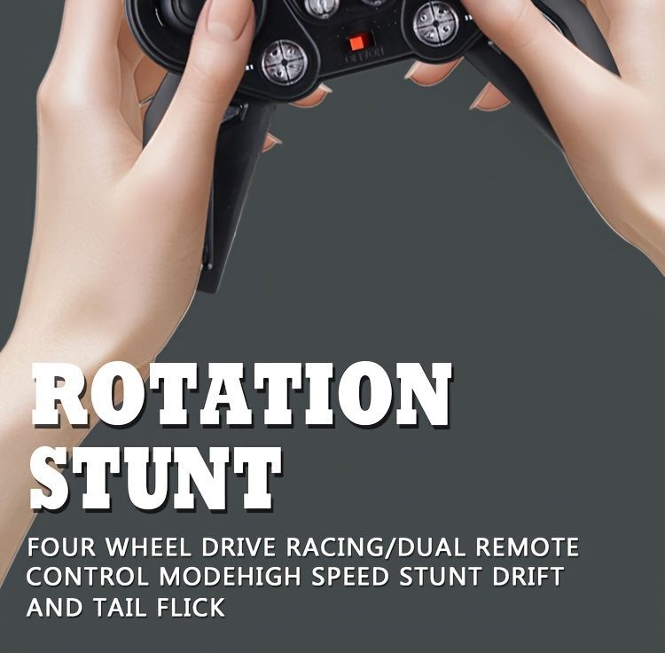2.4G remote control car, electric stunt car, drifting car, spray function view 7