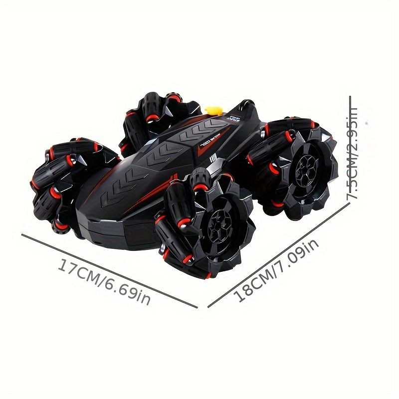 2.4G remote control car, electric stunt car, drifting car, spray function view 8