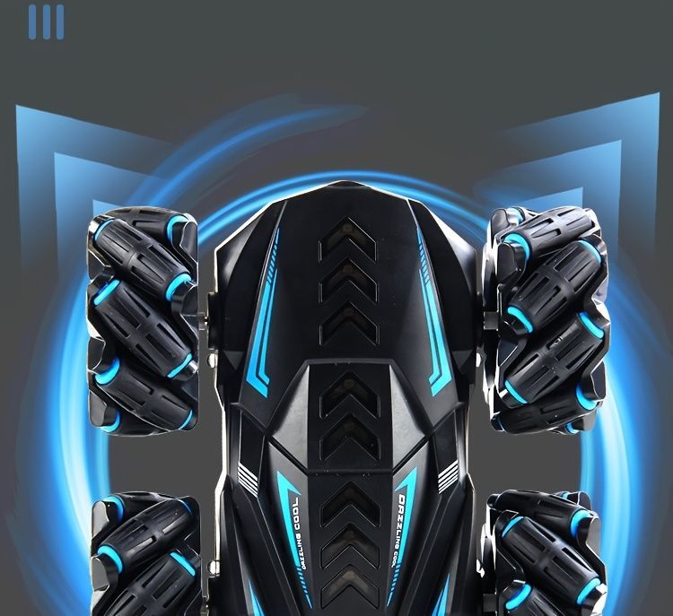 2.4G remote control car, electric stunt car, drifting car, spray function view 13