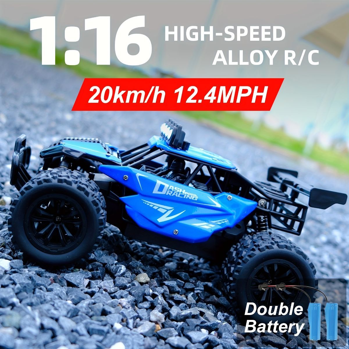 1:16 metal RC car, high-speed drifting, off-road racing car, boys toy car view 13