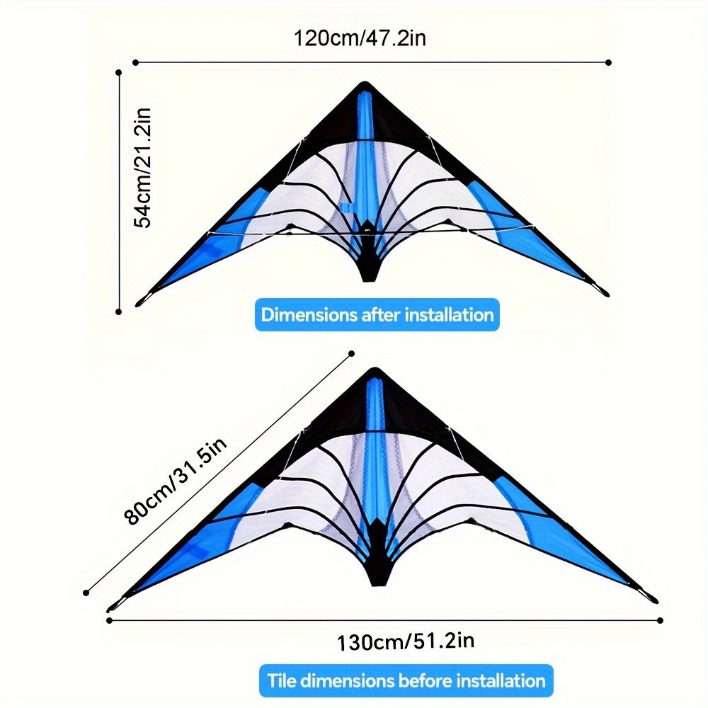 1.2-meter double-line stunt kite view 5