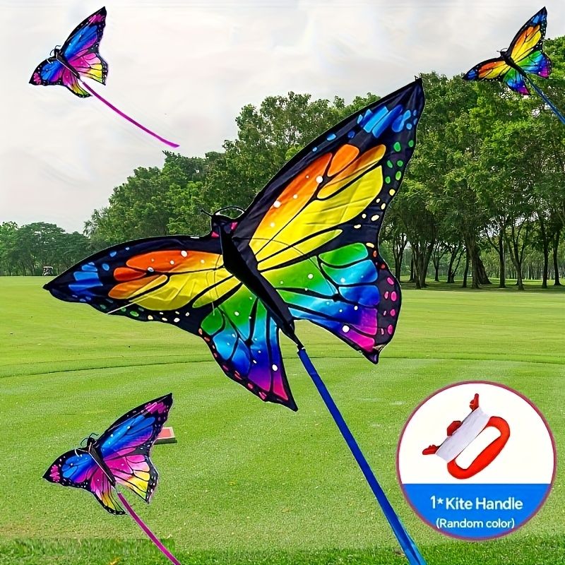 Weifang kites, butterfly kites, simulated butterfly kites, seven-color