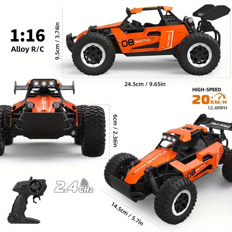 All terrain electric toy car view 5