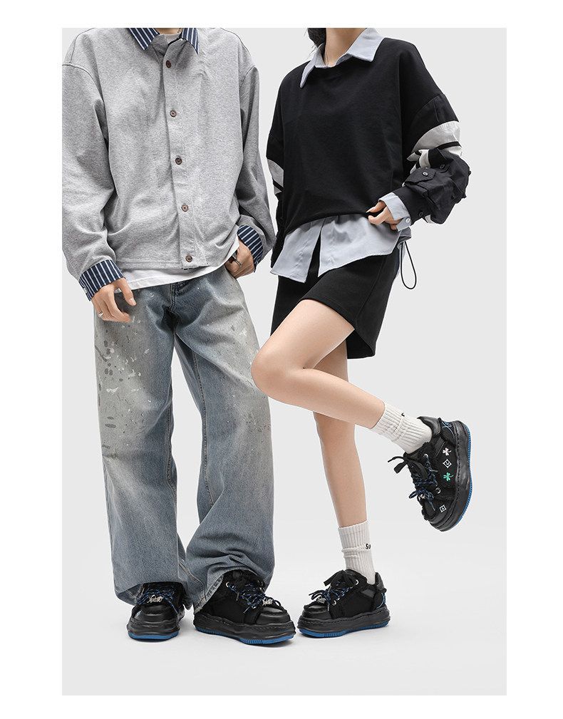 Casual Sneakers Embroidered Sneakers Four-Leaf Clover Shoes Comfortable view 8