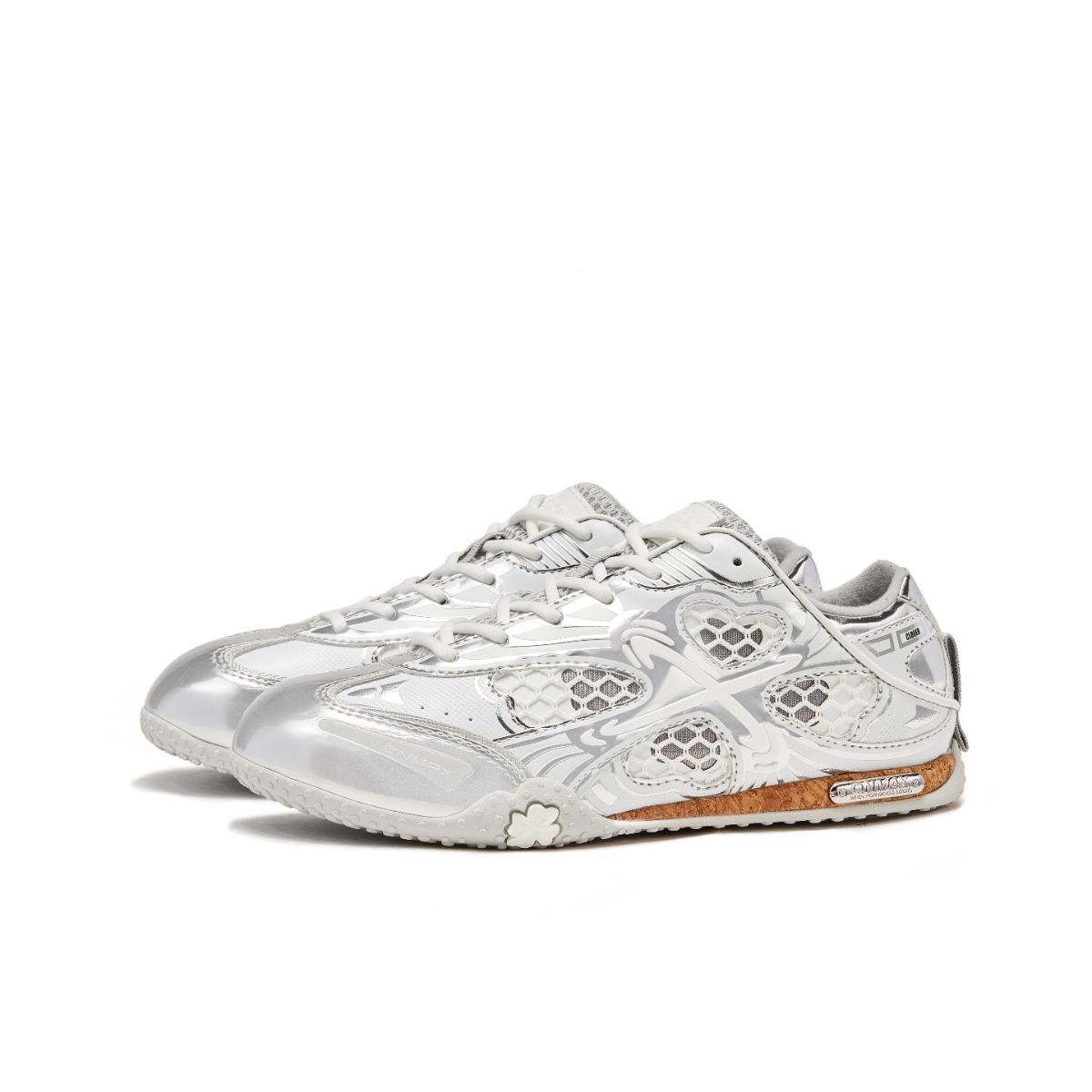 women's casual shoes, four-leaf clover shoes, cut-out sneakers, breathable view 14