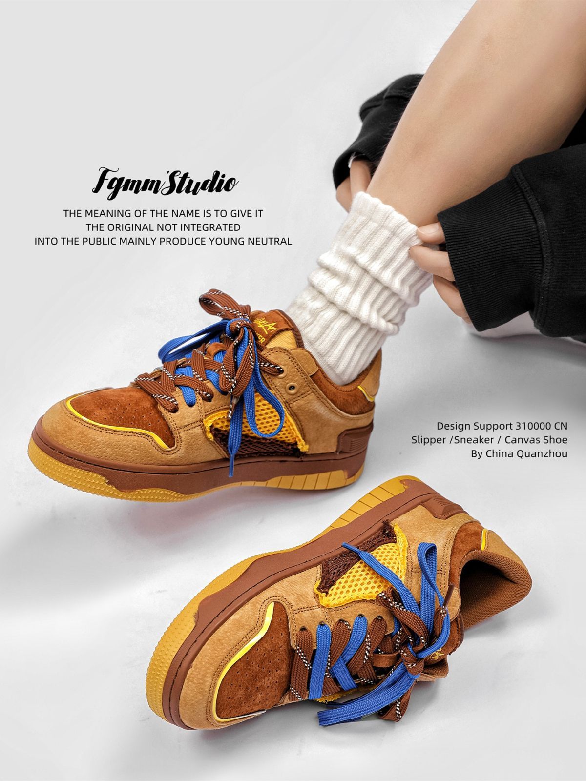 Vintage Sneakers Retro Skate Shoes Couple Matching Shoes Unisex Canvas Shoes view 3