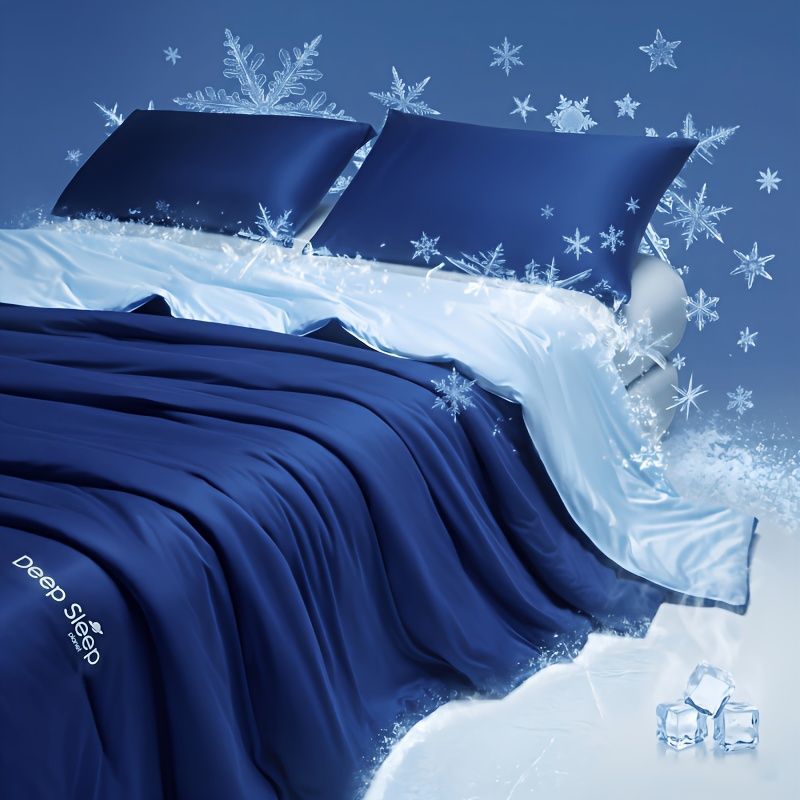 Deep Sleep Quilt Temperature Regulating Quilt Luxury Bedding Australia - Cold view 9