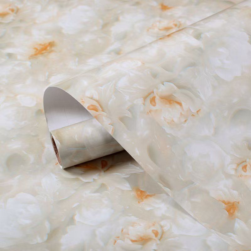 Marble Wall Sticker Waterproof Wallpaper Peel And Stick Tile Self Adhesive view 7