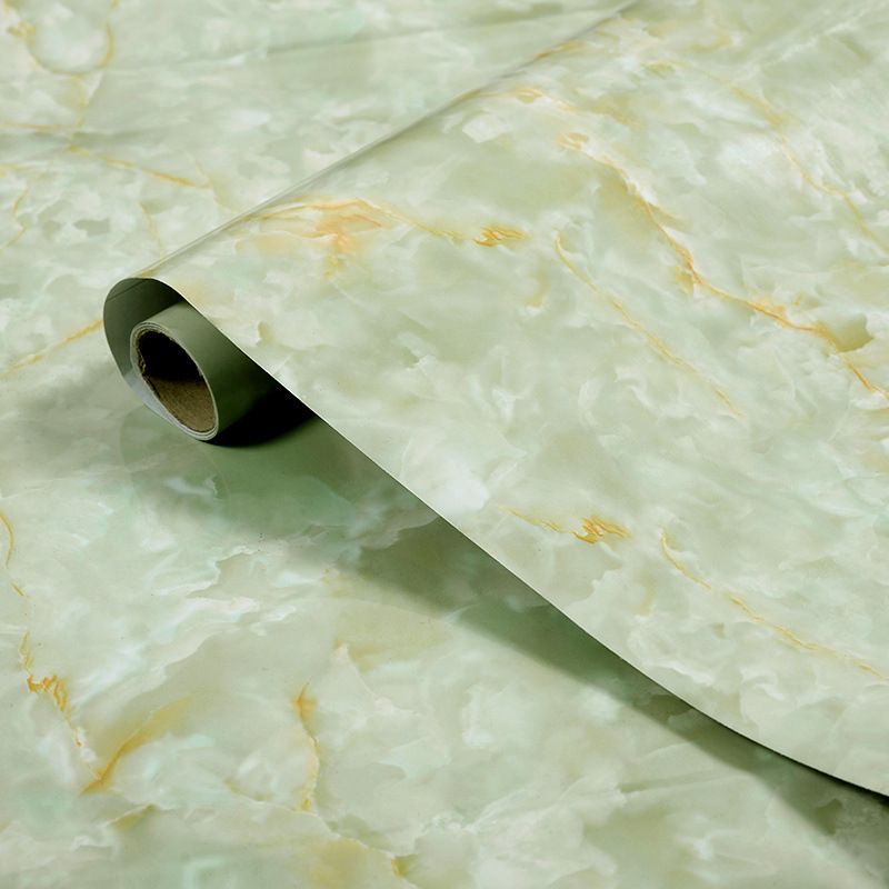 Marble Wall Sticker Waterproof Wallpaper Peel And Stick Tile Self Adhesive view 2