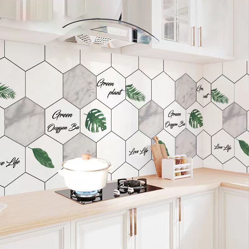 Marble Wall Sticker Waterproof Wallpaper Peel And Stick Tile Self Adhesive view 12