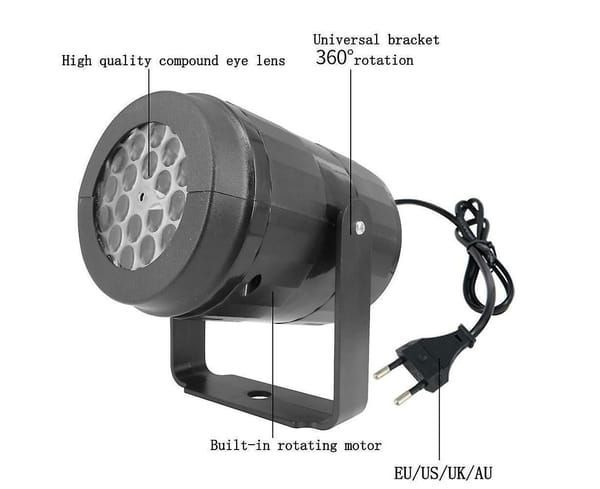 LED Christmas Projection Light Christmas Decorations Winter Wonderland Decor view 4
