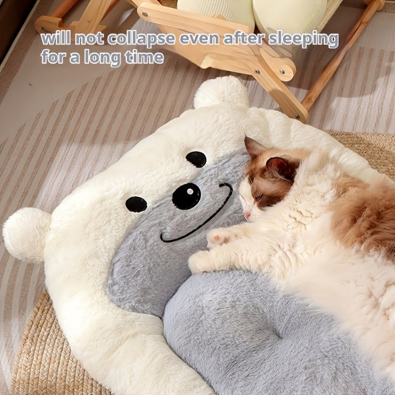 dog bed, bear shaped dog bed, thickened dog bed, enlarged dog bed, all season view 7