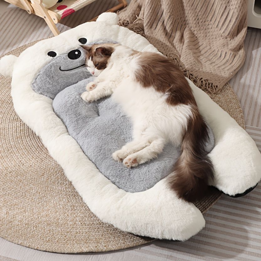 dog bed, bear shaped dog bed, thickened dog bed, enlarged dog bed, all season view 10