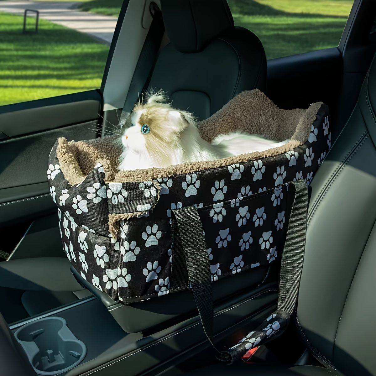 Portable Dog Carrier Dog Transport Box Furry Lining Dog Carrier High-Quality